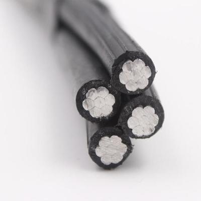 China Insulated ABC Cable Aluminum Core Aerial Bundle Cable for Low Voltage Applications for sale