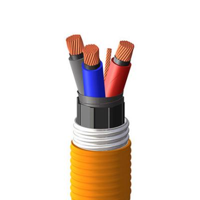 China TECK 5000V High Voltage 3-Core AWG6 Cable Copper Conductor with XLPE Insulation for Construction Applications for sale