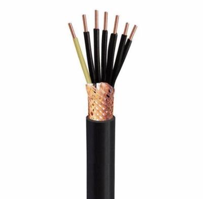 China Most Competitive Price IEC 60331 Fireproof Signal Control Cable XLPE Insulation Copper Braid Wire Screened Instrumentation for sale