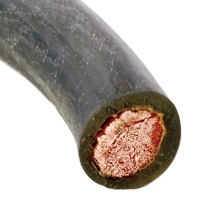 China Low Voltage Industrial Rubber Insulated Flexible Welding Cable PVC with Copper Conductor Single Core for sale