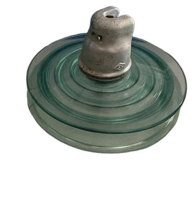 China Uzbekistan Market U120BSP Toughened Glass Disc Suspension Insulator with ANSI Standard for sale