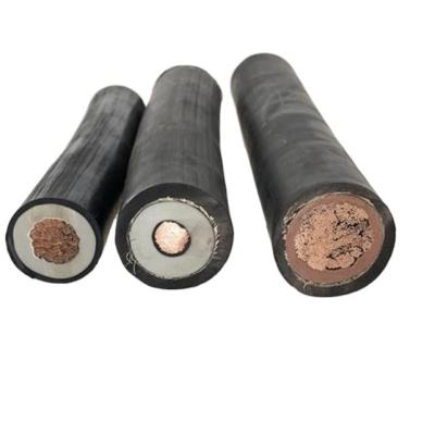 China Low Voltage 185mm2 Flexible Pure Copper Rubber Insulated Welding Cable for Industrial for sale