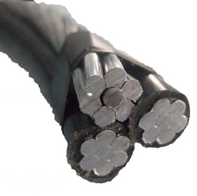 China Aluminum Aerial Bundled Cable Compliant with International Standards BS IEC ASTM DIN for sale