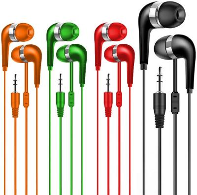 China In-Ear 3.5mm Stereo Wired Stereo In Ear Disposable Earphone Headset Airline Earphone With Multi Custom Plug for sale