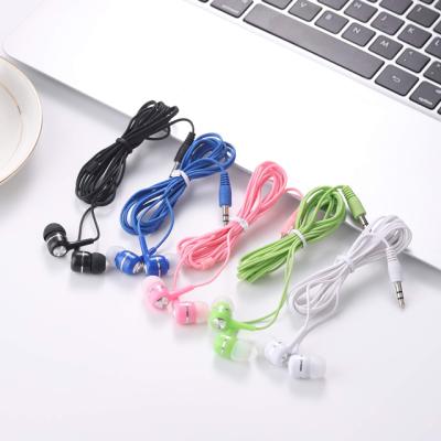 China hot sale In-ear cheap quality in ear 3.5mm sports laptop wired headsets for sale