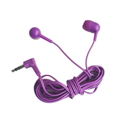 China Cheap In-Ear Earbuds OEM Earphone Wired Disposable Earbuds For Hospitals Low Cost In-ear Earphone for sale