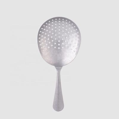 China Viable Factory Direct Promotional Vintage Stainless Steel Wire Strainer Antique Spoon for sale