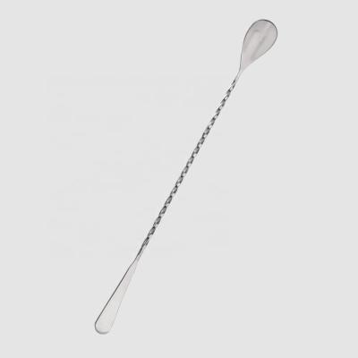 China Factory direct 304 stainless steel cocktail bar spoon viable direct supplier for sale