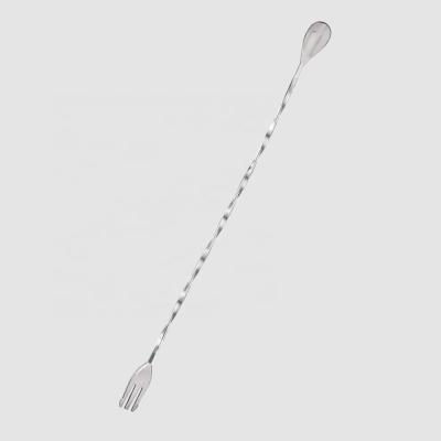 China Factory Direct Wholesale Stainless Steel Viable Tea Stirrer Bar Spoon Mixing Measure With Spoon for sale