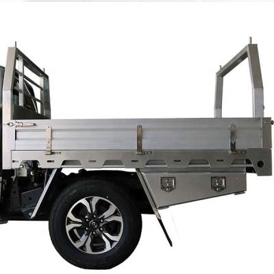 China Waterproof Shockproof Dustproof Factory customized Ranger pickup tray body aluminum truck bed for double cab pickup for sale