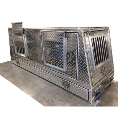 China Kennel Double Door With Drawer Dog Box for sale