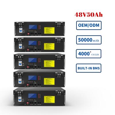 중국 8KW 5kW 48V 리튬 배터리 오프 그리드 태양계 서버 랙 배터리 판매용