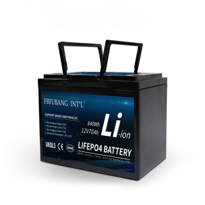 China Lítio recarregável Ion Electric Vehicle Battery da bateria do carrinho de golfe 70ah 12V 24V à venda