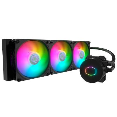 China B360 ARGB Water Cooled CPU Fan Desktop PC Fan Heatsink CPU Cooler Master Cooler Computer Case Silent Heat Pipe Silent Radiator for sale