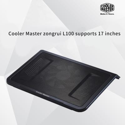 China 17 Inch Cooler Master L100 Notebook Radiator 17 Inch Notebook Cooling Pad for sale