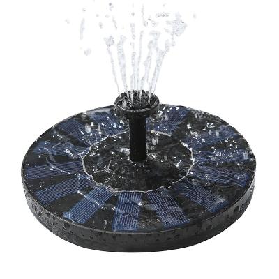 China Automatic Solar Water Fountain Set It On Garden Lawn Plastic Modern Outdoor Solar Water Floating Fountain for sale