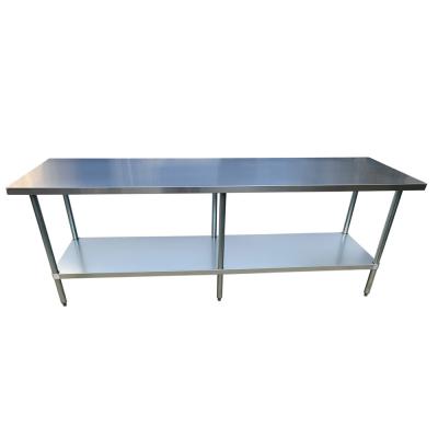 China Hotel/School/Apartment/Restaurant Kitchen Table...Lines,Pizza Serving Prep,Stainless Steel Work Table for Hotel or Restaurant for sale