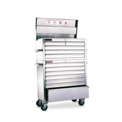 China OEM ODM Amazon Hot Sale 2021Stainless Steel Tool Chest 304S/S or 430S/S for Garage, Heavy Duty Tool Box with Drawers for sale