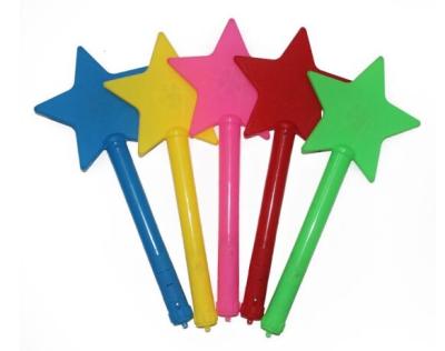 China High Quality Picosecond Star Pentagon Short Stick Glow Stick Led Toys Colorful Instant Five-pointed Star for sale