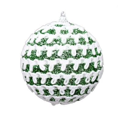 China Foam 8CM Christmas Tree Decor Ball Bauble Christmas Party Ball Ornament Hanging Decorations For Home Christmas Decorations Gift for sale