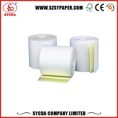 China Desktop Printing Manufacturer Competitive Price Banknote NCR Colored Copy Paper 2 Per Picture Ply for sale