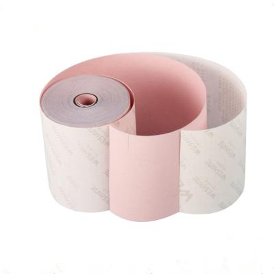 China Office Printing Printing Copy Paper 100% Wood Pulp White Carbonless Paper For Dot Printer for sale