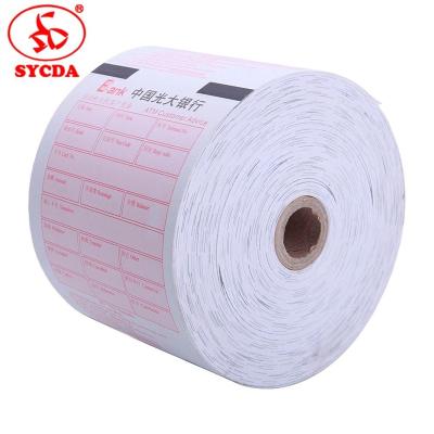 China Printing Paper ATM Paper For Bank System 80x80mm for sale