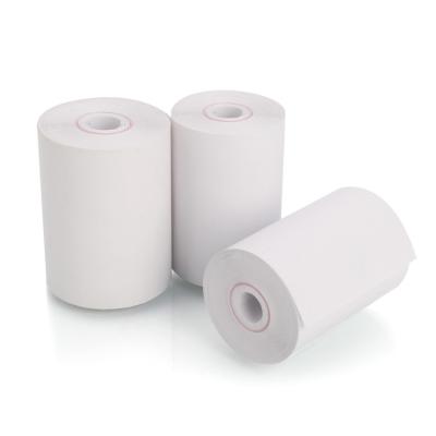 China POS Machine 80mm /ATM Prepare Printed Thermal Paper Rolls 55mm Width In World Market for sale