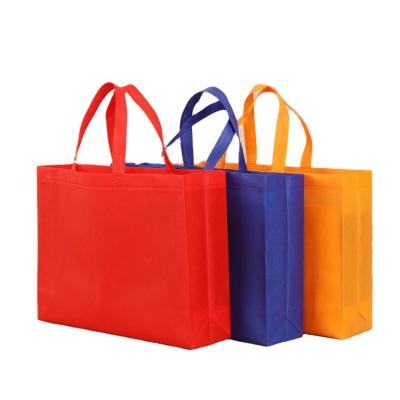 China Recyclable Custom Designed Bags Non Woven Material Eco Packaging Non Woven Bag For Company Promotion for sale