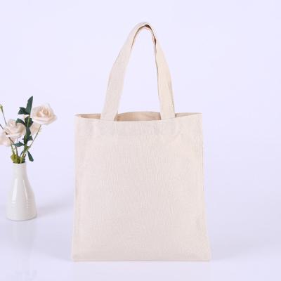 China Recyclable Promotional Custom Logo Organic Cotton Canvas Tote Bag Shopping for sale