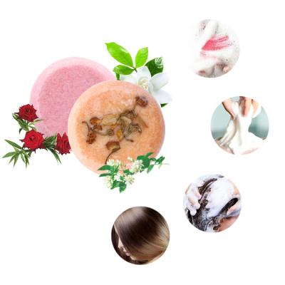 China Jasmine Flowers Scent Hair Deep Cleanning Vegan Organic Solid Plant Solid Shampoo Hair Shampoo for sale