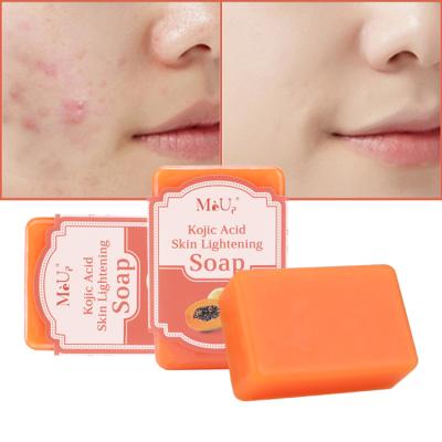 China Wholesale OEM Private Label Handmade Soap Foam Base Cleansing Organic Anti Aging Whitening Kojic Acid Soap for sale