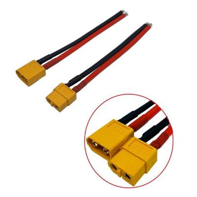 中国 Custom XT60 Female Connector to O Ring Terminal Wire Harness for Lithium Battery Discharge of Electric Bicycle Balance Vehicle 販売のため