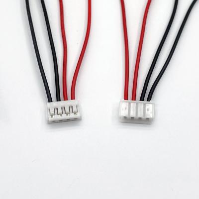 中国 Custom jst EHR-4 housing 4P Pitch 2.5mm to 110 type faston terminal 24AWG wiring harness cable assembly 販売のため