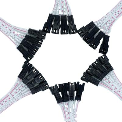 Китай Custom SM Female to Male 2 pin Connector Flat Ribbon Cable Wire Harness Manufacturer продается