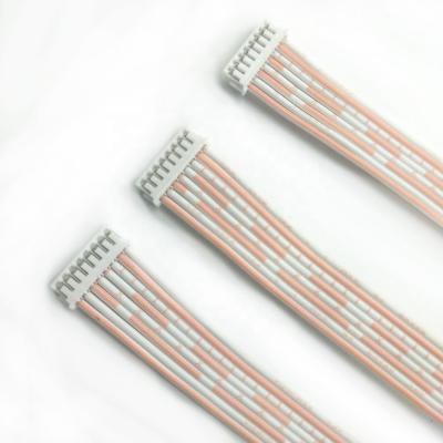 Κίνα Custom All Kinds of Electronic Wire Harness Connector Wire 28AWG 2-15 Pin Orange Flat Ribbon Cable Assembly προς πώληση