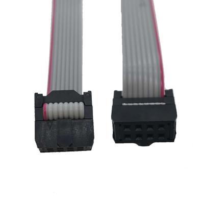 Китай IDC 12 14 16 18 20 22 24 26 pin 2.54MM 1.27MM Pitch Gray ul2651 28awg Flat Ribbon Cable Wire Harness FFC Cable продается