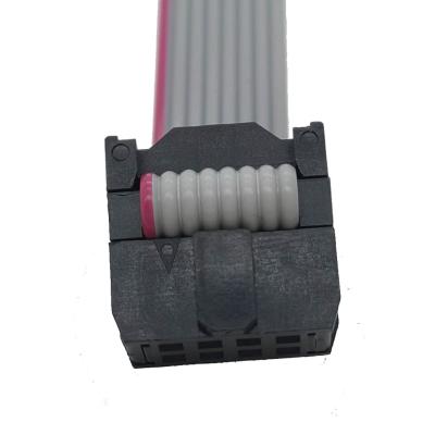 Китай 6 8 10 12 14 16 20 24 26 30 34 40 50 60 64 pin 2.54mm Pitch idc Connector Grey Flat Cable Assembly Ribbon Cable продается