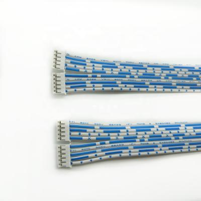 Κίνα Customize Blue 2468 22AWG 5 pin 10 pin 20 pin Flat Ribbon Cable 300V 80C PH 2.54mm Ribbon Cable Assembly προς πώληση