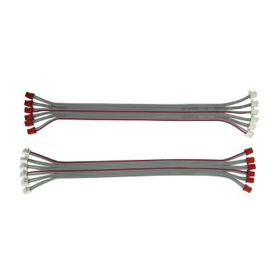 China Custom UL1095 28AWG Electrical Home Appliance Wire Harness 5 Pins Connector Flat Ribbon Cable Assembly for sale