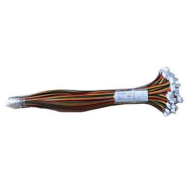 China Custom UL1095 28AWG Flat Ribbon Cable 5 Pin CS Connector Wire Harness Cables Assemblies for sale