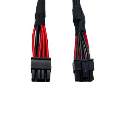 China Customize Molex 3.0mm Pitch 2*4 Pin 8p Male to Female Housing Wire Harness Cable Assembly for Computer PCB for sale