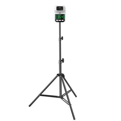 China Multifunctional Portable Adjustable 2m Adjustable Phone Tripod Stand or Photography Light Stand 1/4 Screw Head Thermometer for Photo Studio for sale