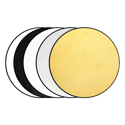 China Convenience 5 in 1 80cm Reflector Photography Folding Round Studio Reflector Accessory Kit for Camera for sale