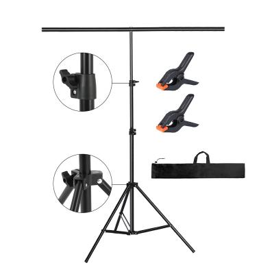 China Backgroud Turnout 138*200cm Photography Background Stand PVC Backdrop Support System Kit for Indoor and Outdoor Product Portrait Shooting for sale