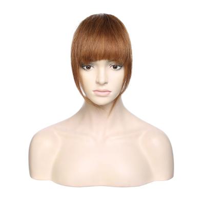 China Good Volume Silky Straight Virgin Hair Bangs 100% Brazilian Hair Wave Clip In Bangs Cute Wigs For Women for sale