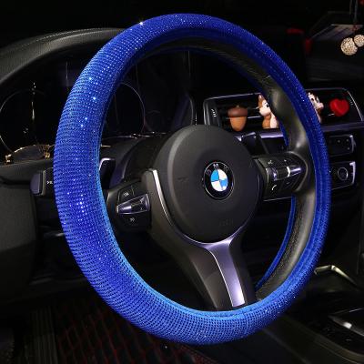 China Direct Wholesale Universal Steering Wheel Cover Plush Car Steering Wheel Cover Comfortable Feel Factory Non-slip Steering Wheel Cover for sale