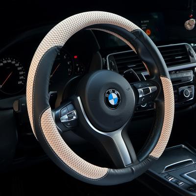 China Direct Wholesale Universal Car Steering Wheel Cover Car Wheel Cover Comfortable Feel Factory Non-slip Steering Wheel Cover for sale