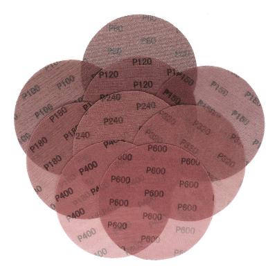 China 9Inch 220mm Aluminum Oxide Mesh Disc Sand Anti-blocking Abrasive Sanding Paper for sale