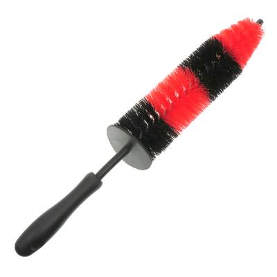 China Multifunctional Nylon Tire Rim Cleaning Tool Car Accessories Wheel Wash Brush 42cm Car Truck Motor Grill Wheel Wash Brush for sale